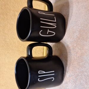 Rae Dunn Espresso‎ Mini Mug Set (2)